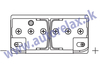 BOSCH Autobatéria 12V/100Ah 830A S5 0092S50130 Pravá